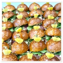 Mini-choux salés garnis