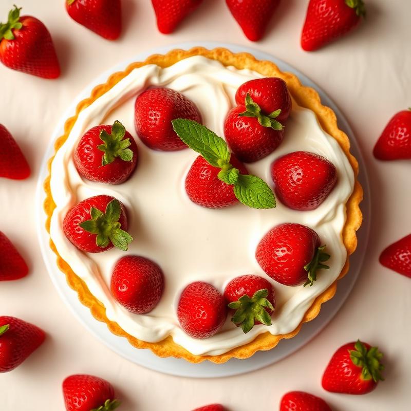 Tarte aux fraises